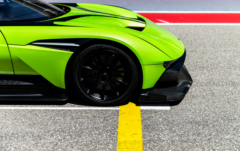 Illustration for article titled Behold The Unfathomably Gorgeous Spectacle Of An Aston Martin Vulcan Track Day